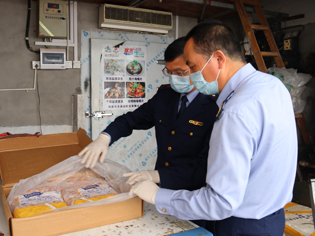 永泰县市场监管局四个全强化进口冷链食品监管